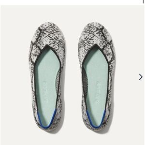 Rothy's Black and White Flats